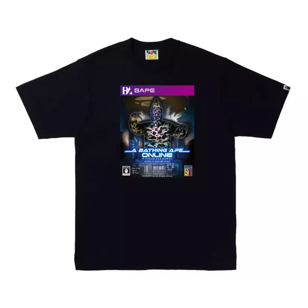 Camiseta A Bathing Ape Game Package Black