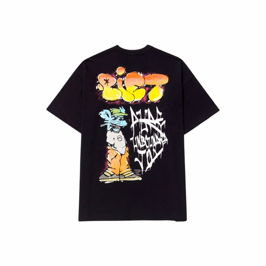 CAMISETA PIET GRAFITTI OVERSIZED PRETO