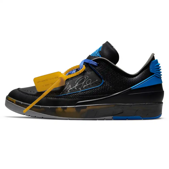 Off-White x Air Jordan 2 Low SP Black Royal