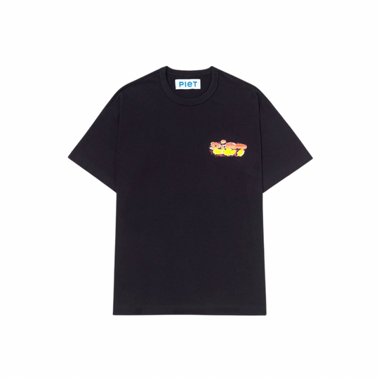 CAMISETA PIET GRAFITTI OVERSIZED PRETO
