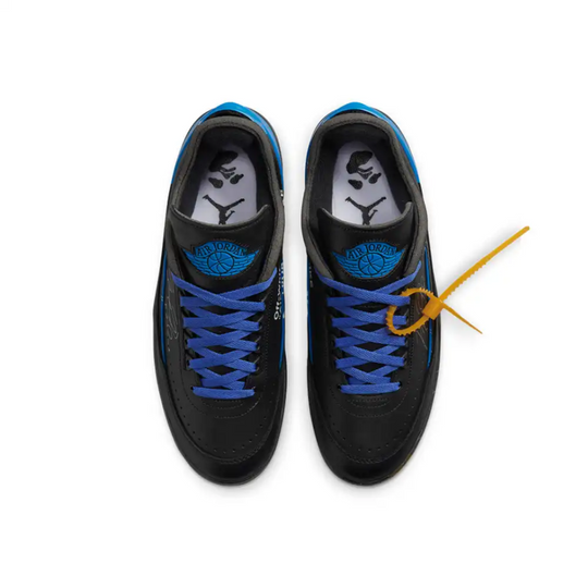 Off-White x Air Jordan 2 Low SP Black Royal