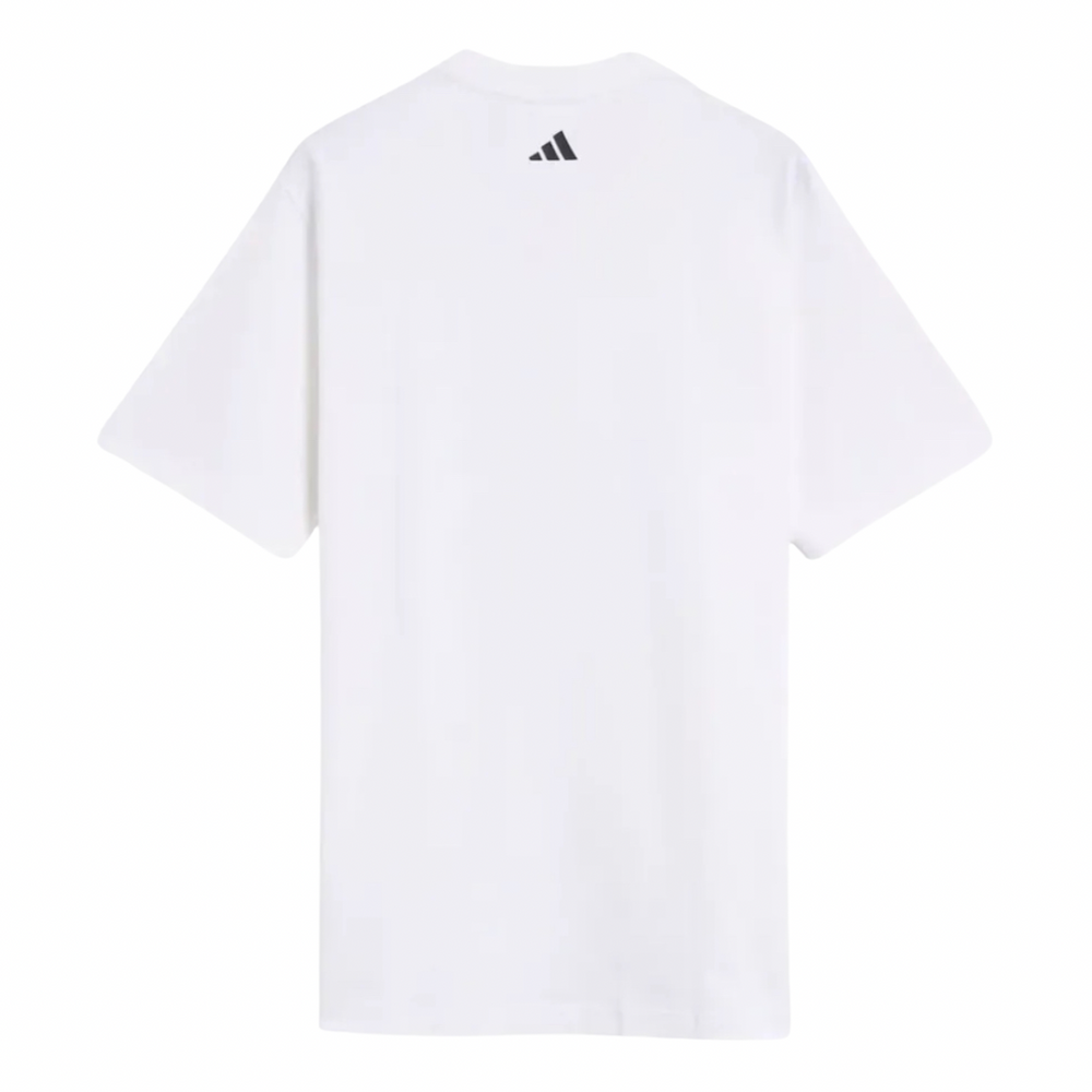 Camiseta Bape X Adidas Milo SSL White