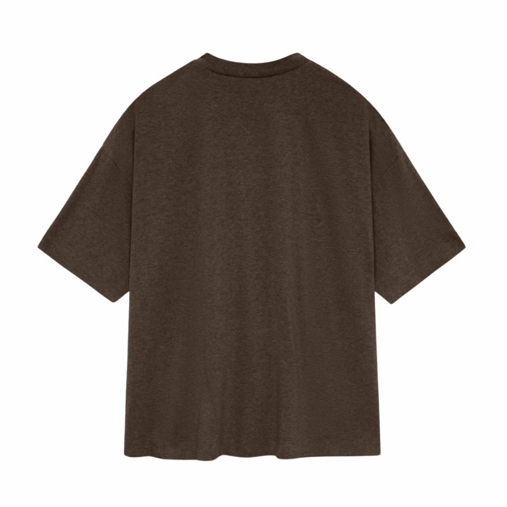 Camiseta Fear of God Essentials Heather Wood