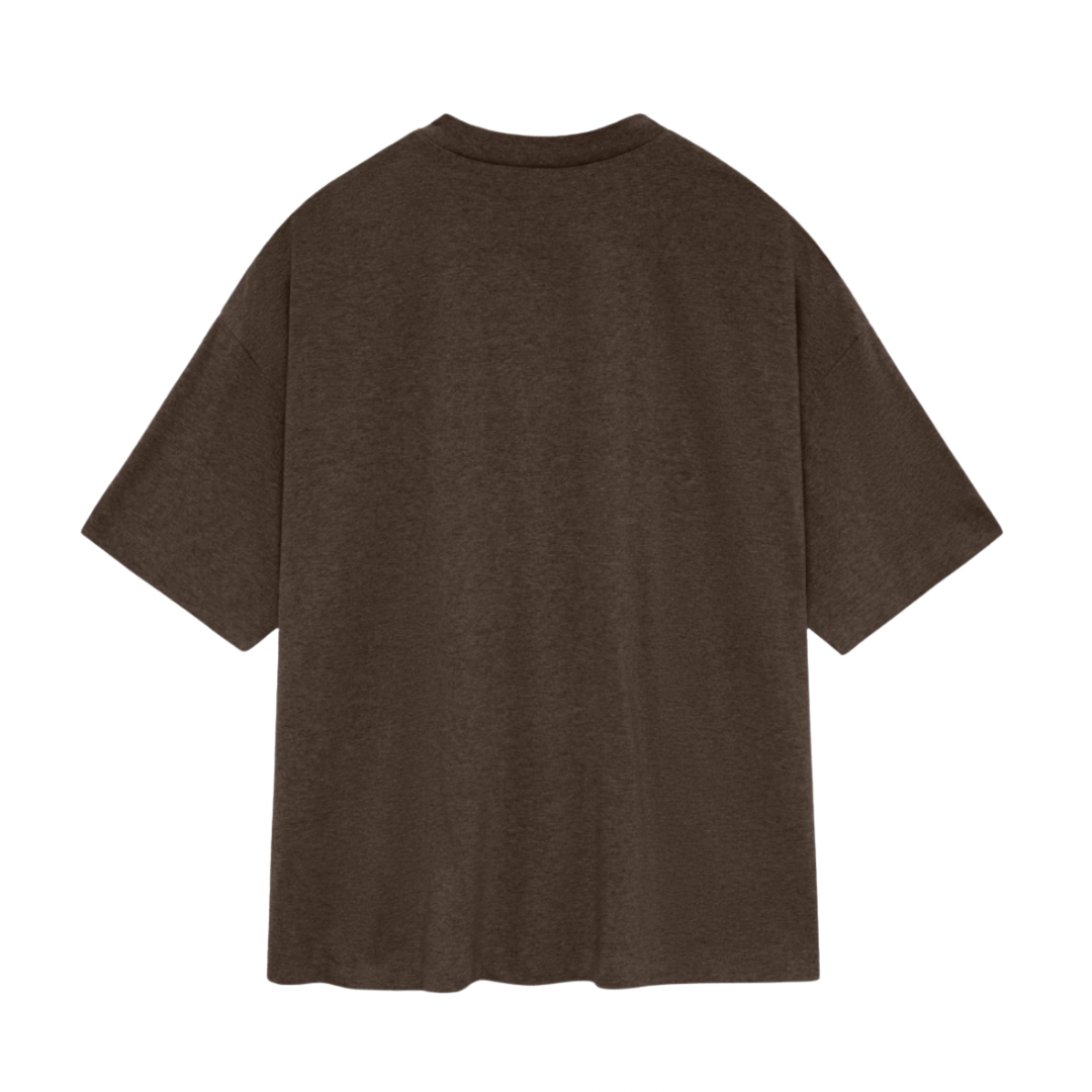 Camiseta Fear of God Essentials Heather Wood