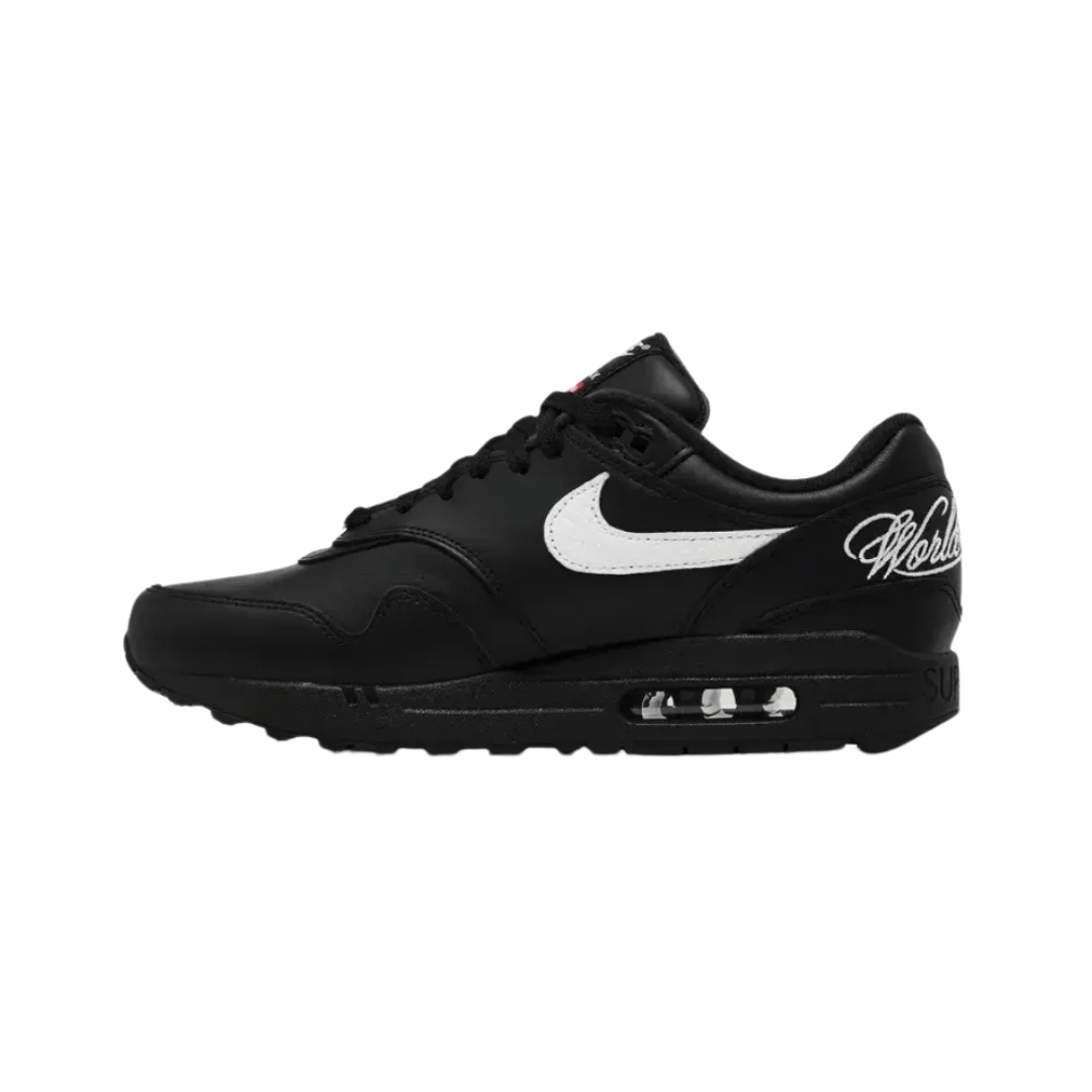 Nike Air Max 1 x Supreme  Black White