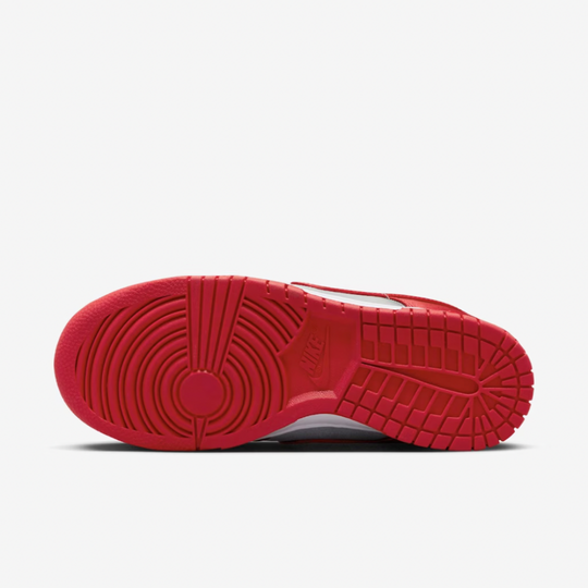 Nike Dunk Low Varsity Red and Medium Grey