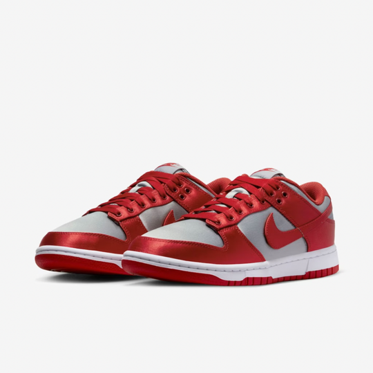 Nike Dunk Low Varsity Red and Medium Grey