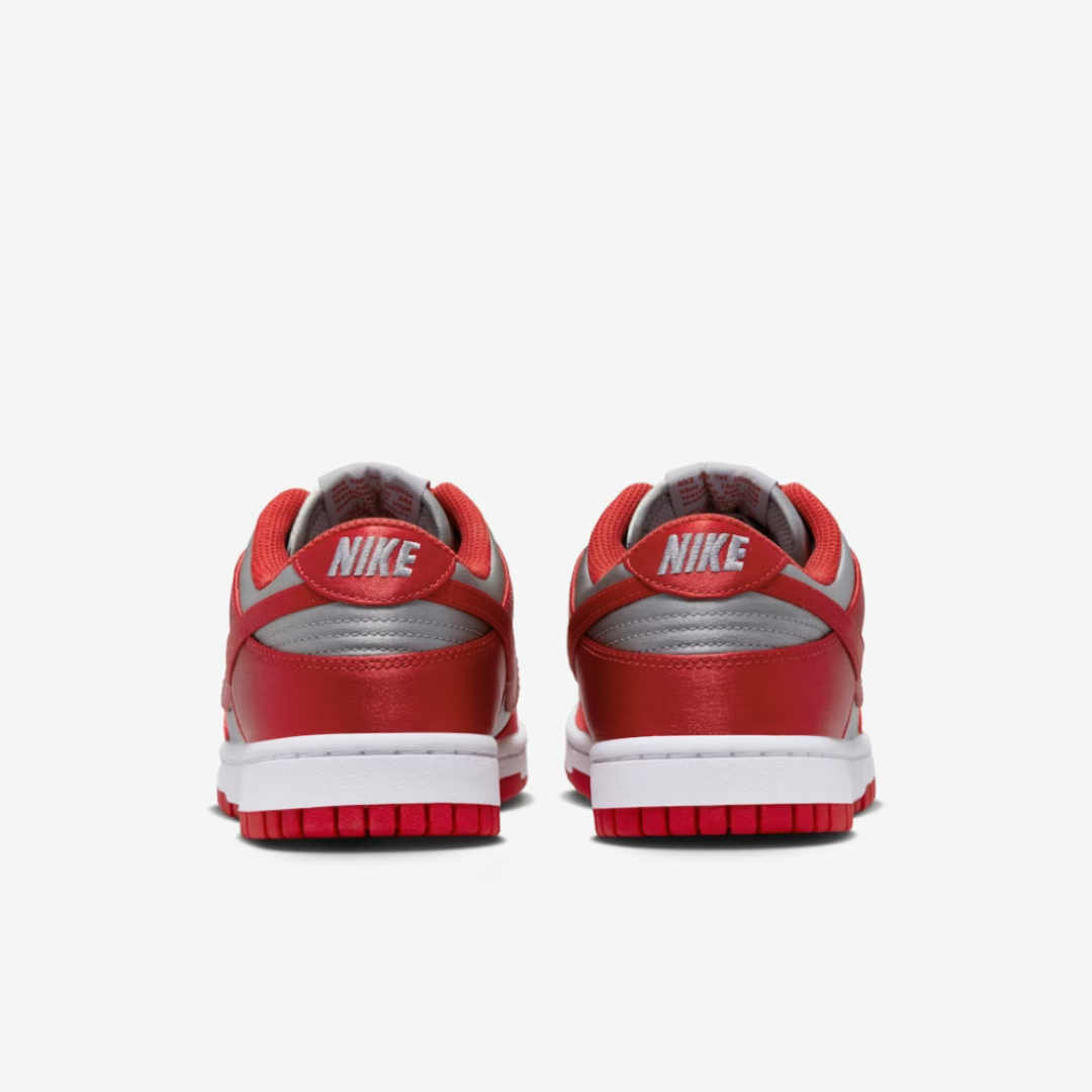 Nike Dunk Low Varsity Red and Medium Grey