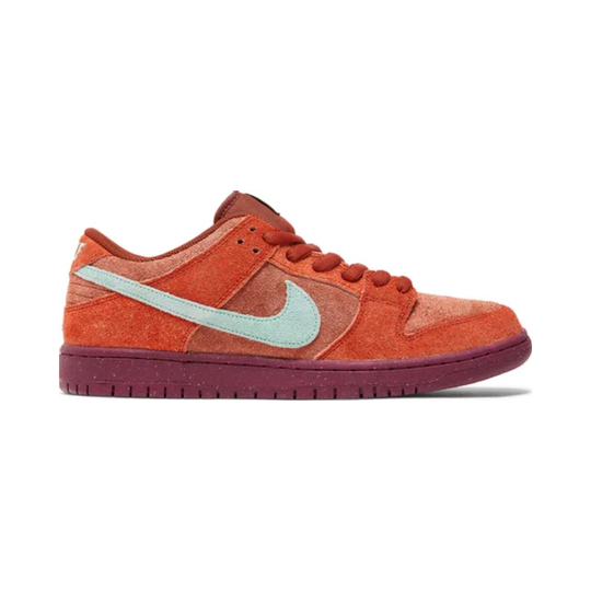 Nike SB Dunk Low Pro Mystic Red and Rosewood