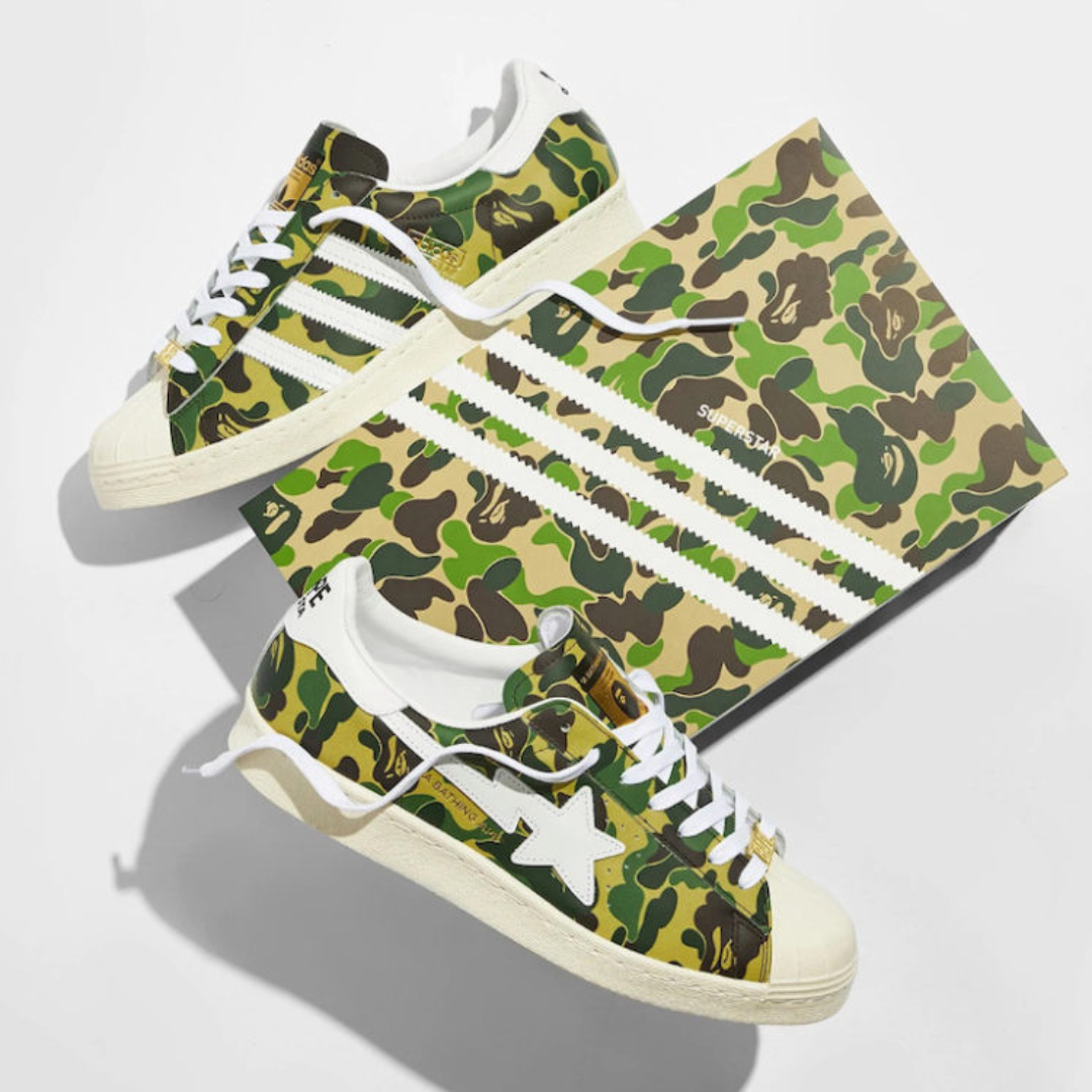 adidas Superstar Bape ABC Camo Green