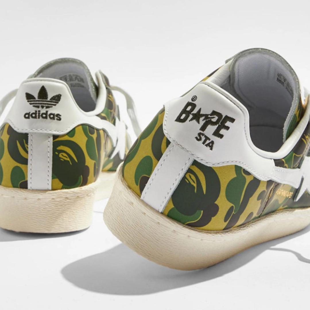 adidas Superstar Bape ABC Camo Green